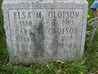 Olofson, Carl T., Elsa M. and Eric J.